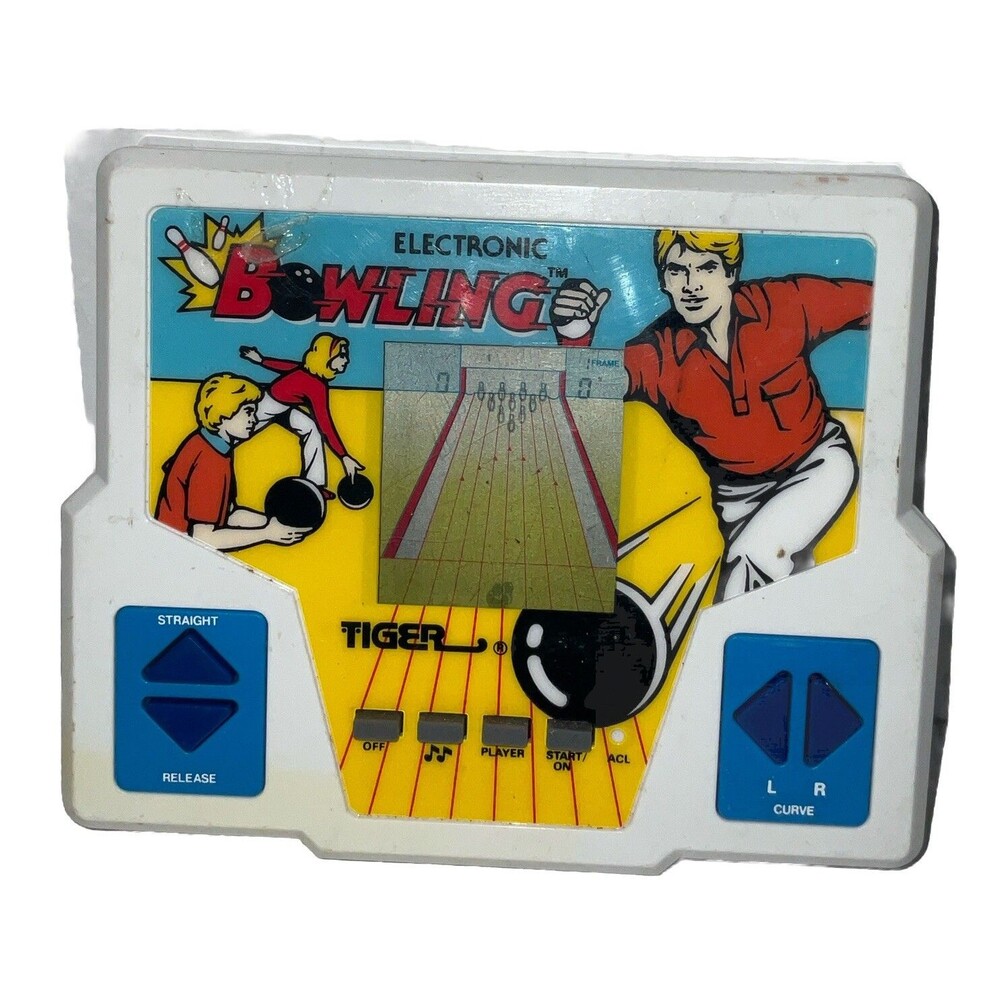 1988 Vintage Tiger Electronics Bowling Handheld Game (Tested & Working)